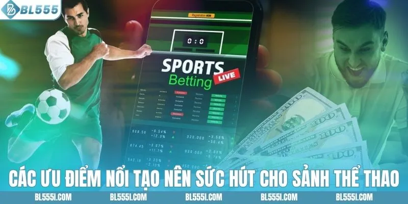 Các ưu điểm nổi bật tạo nên sức hút cho sảnh thể thao
