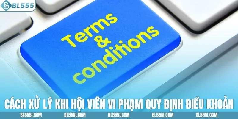 Cách xử lý khi hội viên vi phạm quy định điều khoản