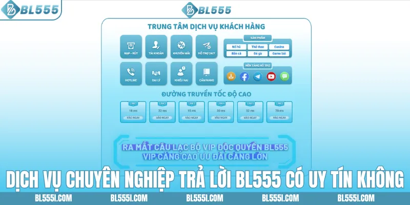 BL555 Có Uy Tín Không? Đánh Giá Chân Thực Cho Người Mới 3 Dịch vụ chuyên nghiệp trả lời BL555 có uy tín không