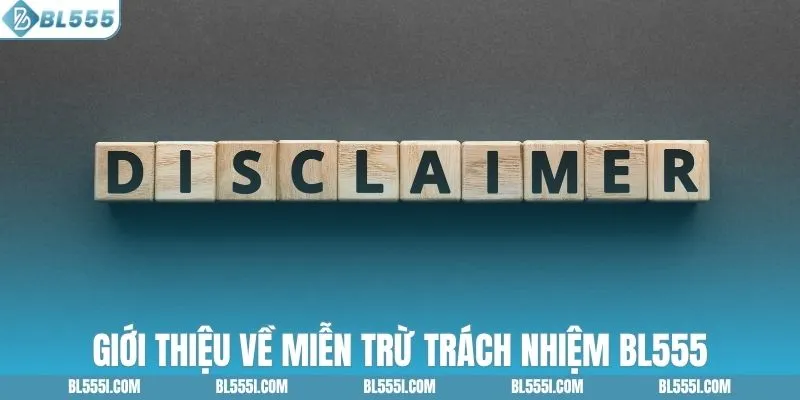 Miễn Trừ Trách Nhiệm BL555 Nêu Rõ Phạm Vi Xử Lý Sự Cố 1 Giới thiệu về tuyên bố miễn trừ trách nhiệm BL555